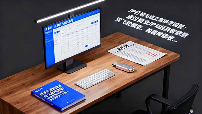 IP打造与成交高手变现营:通过商业IP+经典智慧双飞轮模型 构建持续收钱系统-邪修侠学院