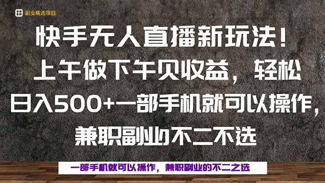 一部手机,上午做 下午见收益,学会秒上手,轻松日入500+-邪修侠学院