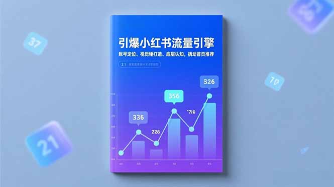 引爆小红书流量引擎，账号定位、视觉锤打造、底层认知，撬动首页推荐-邪修侠学院