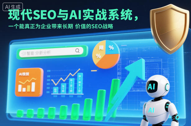 现代SEO与AI实战系统，一个能真正为企业带来长期价值的SEO战略(英语+中文字幕)-邪修侠学院