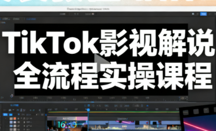 凌帧·TikTok影视解说全流程实操-邪修侠学院