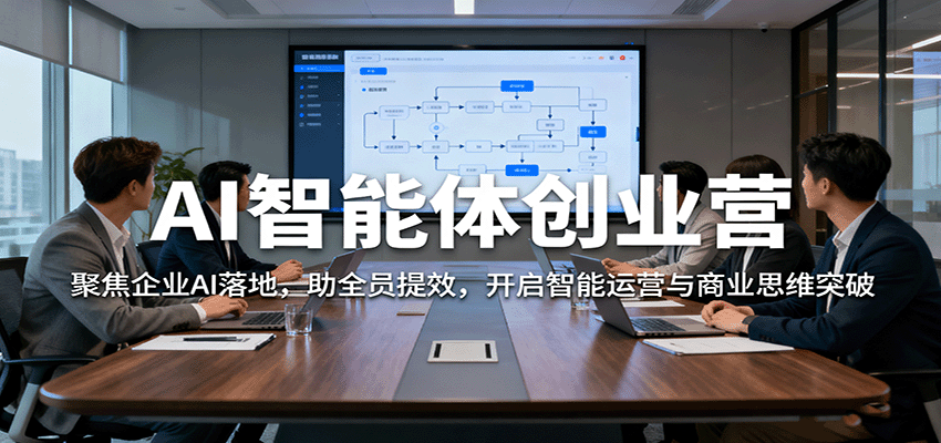AI智能体创业营:聚焦企业AI落地,助全员提效,开启智能运营与商业思维突破-邪修侠学院
