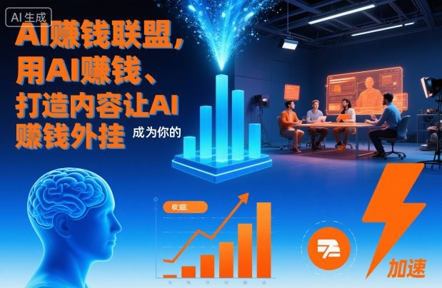 AI賺钱联盟,用AI賺钱、打造内容让AI成为你的賺钱外挂-邪修侠学院